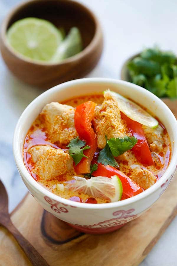 Creamy Thai Coconut Chicken Soup | 25+ Savory Instant Pot Recipes