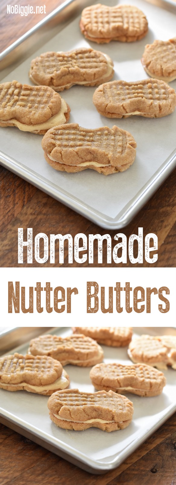 Homemade Nutter Butter Cookies | NoBiggie.net