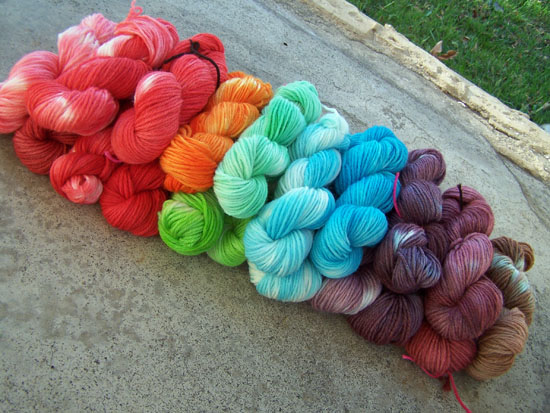Kool Aid Dyed Yarn | 25+ cool ways to use Kool Aid