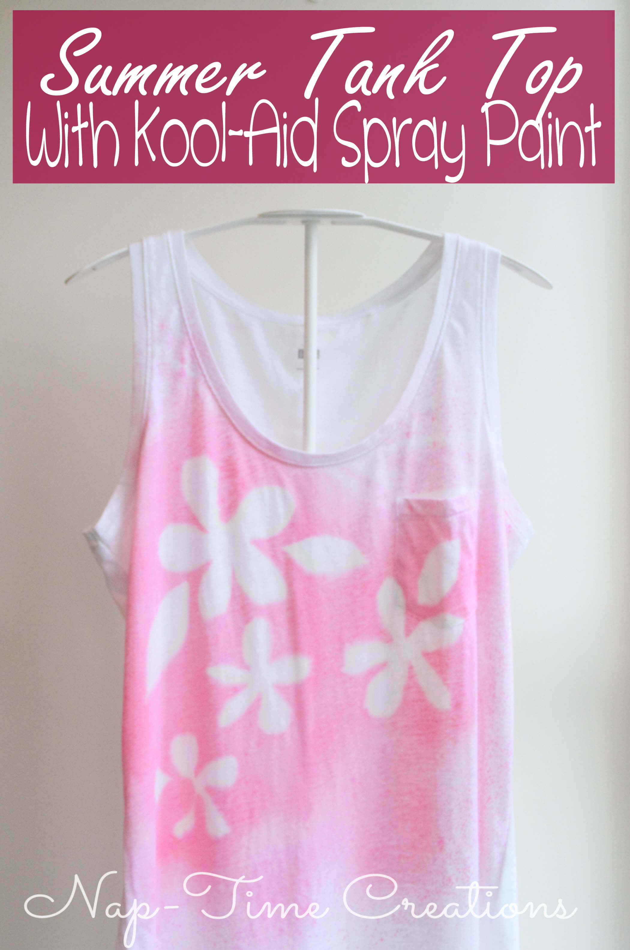 Kool Aid Spray Paint | 25+ cool ways to use Kool Aid