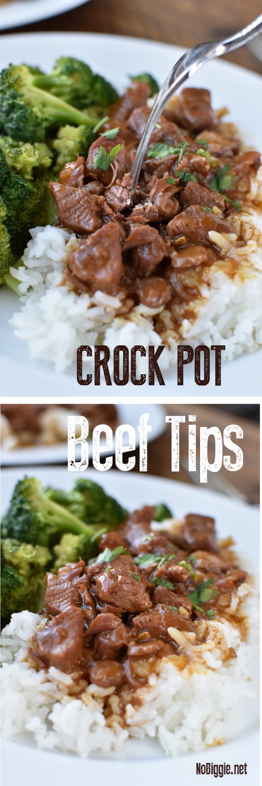 Crock Pot Beef Tips | NoBiggie.net