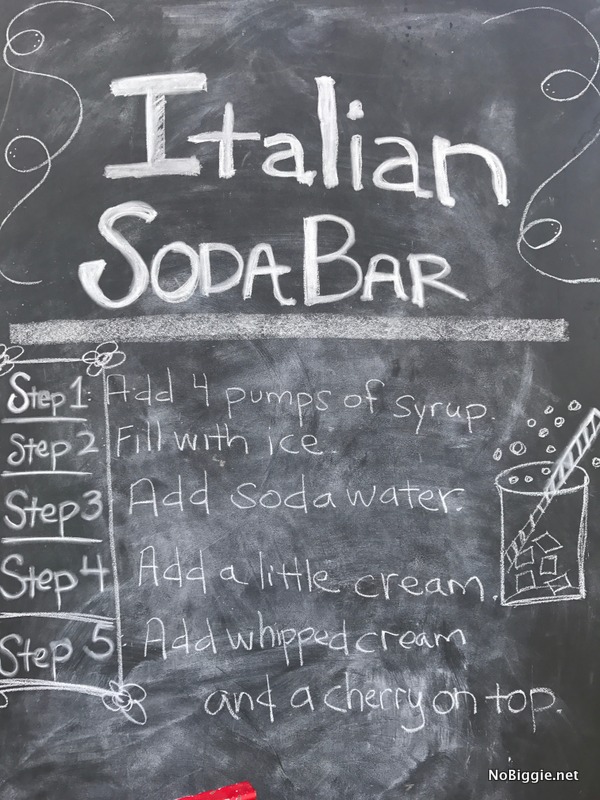 DIY Italian Soda Bar | NoBiggie.net
