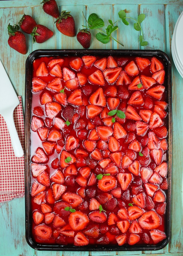 Strawberry Slab Pie | 25+ ways to Feed a Crowd