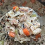 chicken and wild rice soup with ham