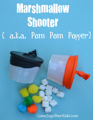 Marshmallow Shooters | 25+ MORE Summer Crafts for Kids