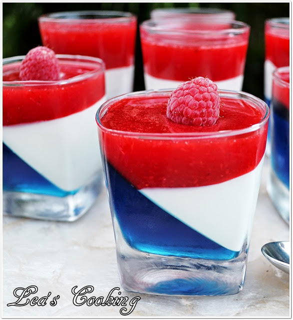 red white and blue jello cups | 25+ MORE 4th of July Party ideas