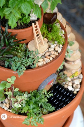 Flower Pot Miniature Fairy Garden | 25+ Fabulous Fairy Garden