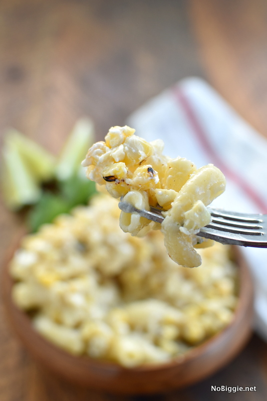 Mexican Street Corn Mac and Cheese