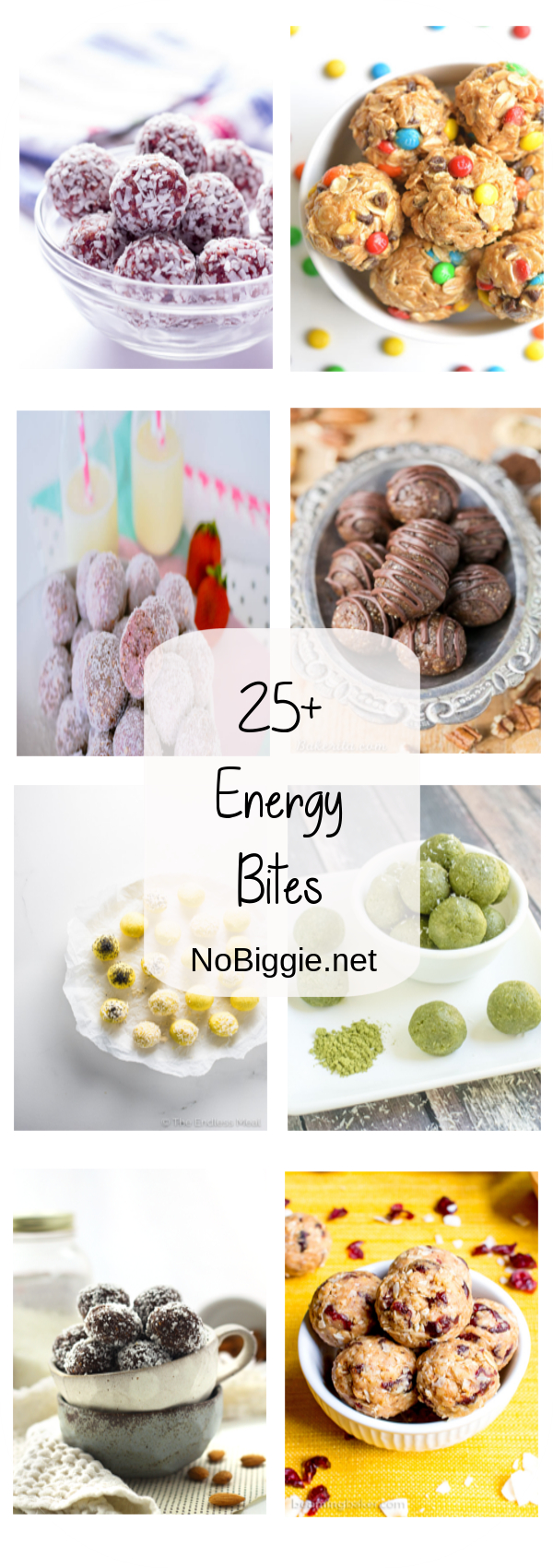 25+ Energy Bites | NoBiggie.net