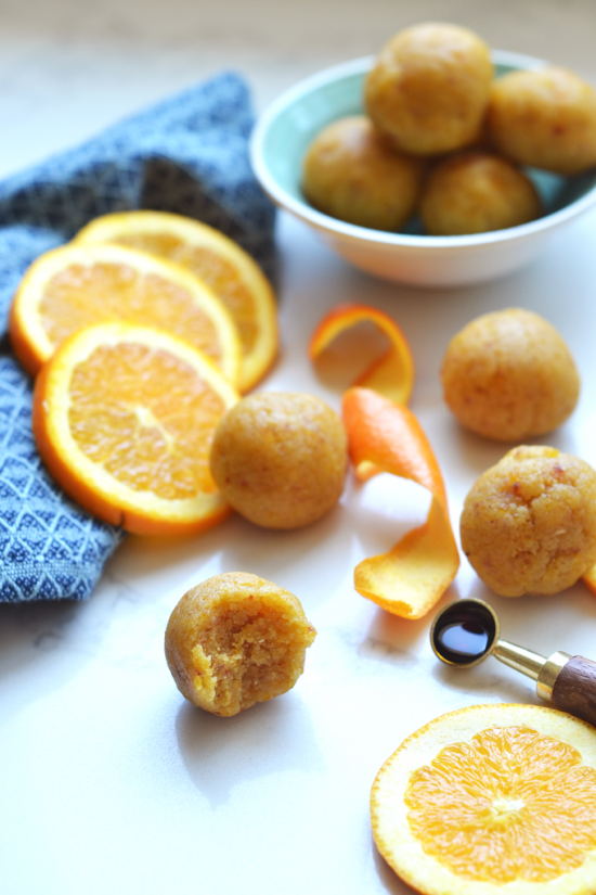 Orange Vanilla Energy Balls | 25+ Energy Bites