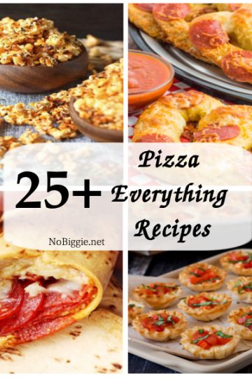 25+ Pizza Everything Recipes | NoBiggie.net