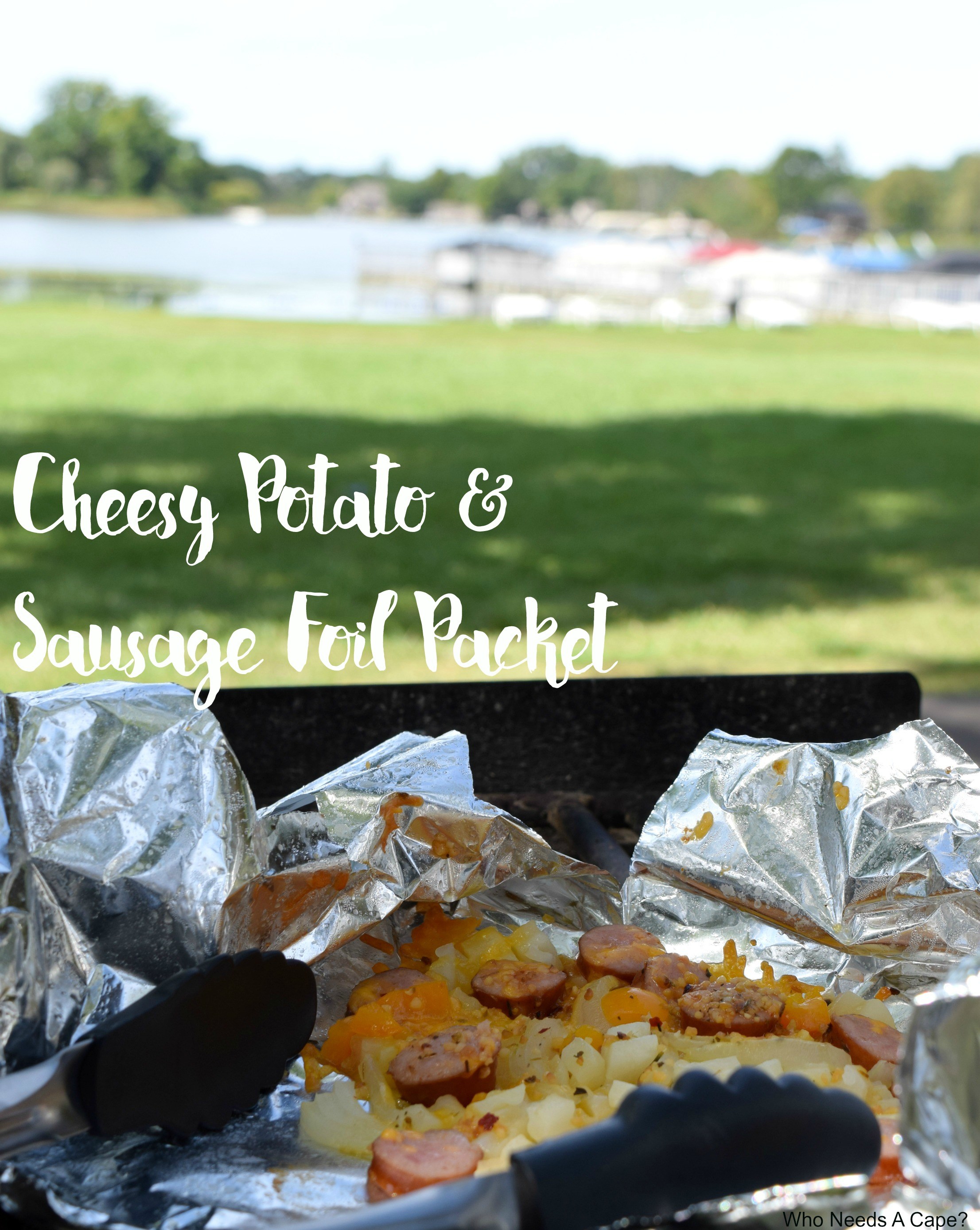 Cheesy Potato and Sausage Foil Packet | 25+ Foil Packet Dinners