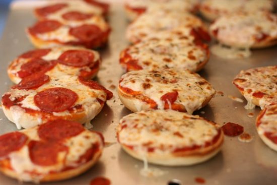 Pizza Bagels | 25+ Creative Pizza Crusts