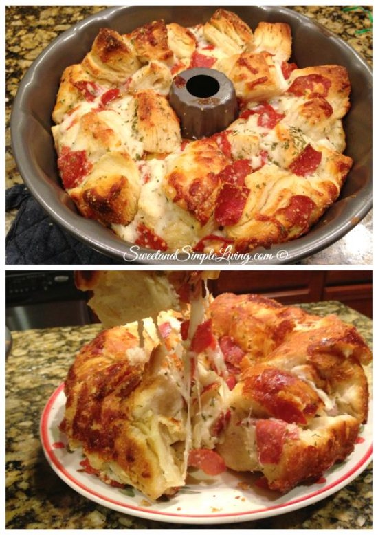 Pull Apart Pizza Bread | 25+ Pizza Everything Recipes