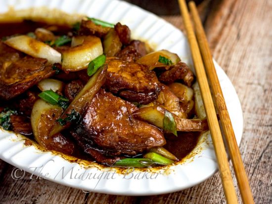 Roast Pork with Chinese Vegetables | 25+ Chinese Food Recipes at Home