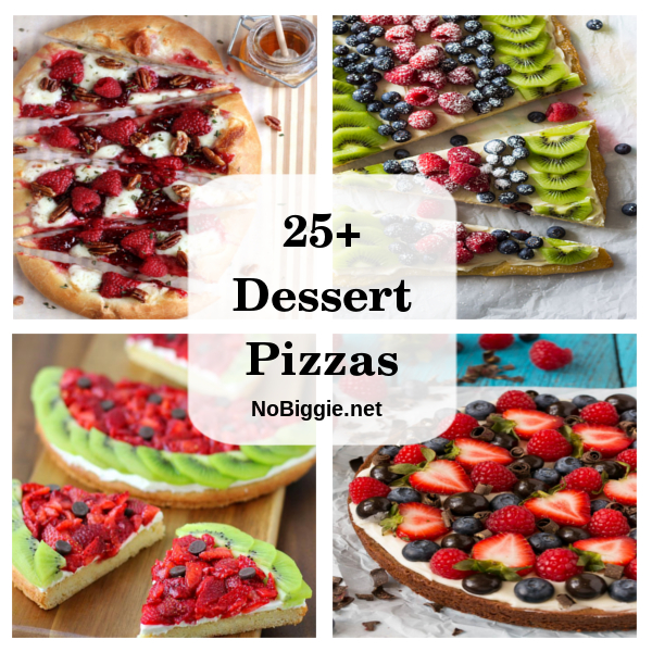25+ Dessert Pizzas | NoBiggie.net