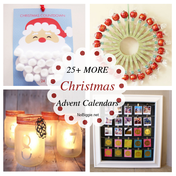 25+ MORE Christmas Advent Calendars | NoBiggie.net