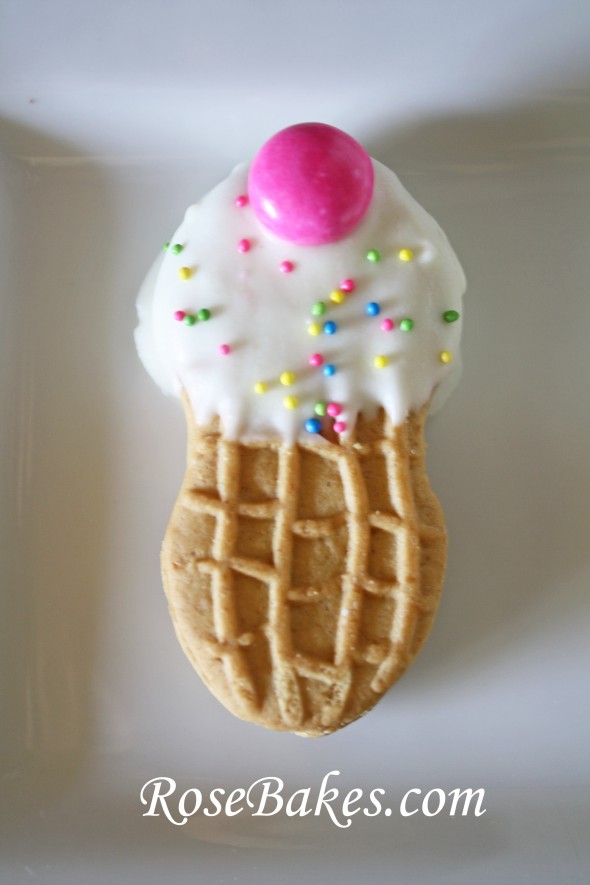 Nutter Butter Ice Cream Cone | 25+ Creative Nutter Butter Cookies