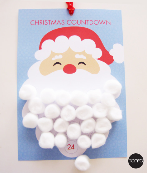 Santa Countdown Advent Calendar | 25+ MORE Christmas Advent Calendars