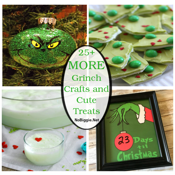 25+ MORE Grinch Crafts and Cute Treats | NoBiggie.net