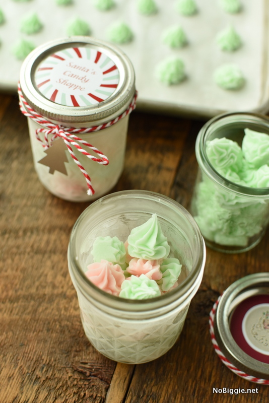 Cream Cheese Mints as a Christmas Treat | NoBiggie.net #CreamCheeseMints