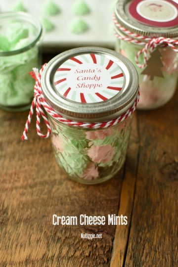 Cream Cheese Mints | NoBiggie.net #CreamCheeseMints