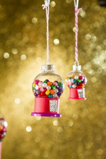 Gumball Machine Ornament | 25+ MORE Ornaments Kids Can Make