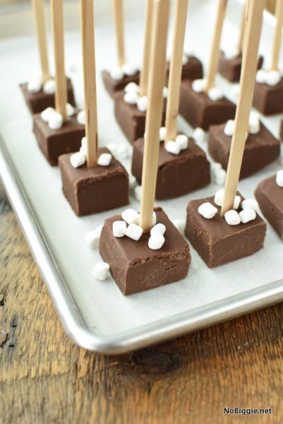 Hot Chocolate on a Stick | NoBiggie