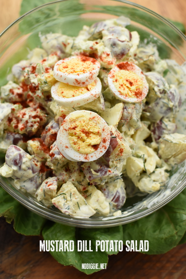 Mustard Dill Potato Salad | NoBiggie.net