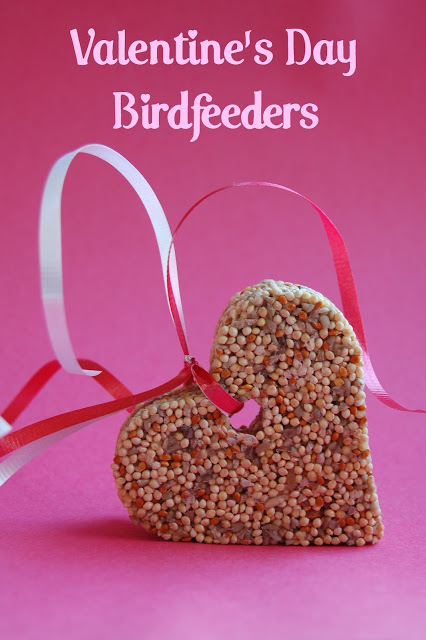 Valentine Birdfeeders | 25+ Valentine Crafts for Kids