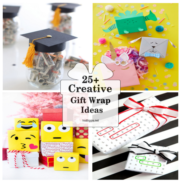 25+ Creative Gift Wrap Ideas | NoBiggie.net