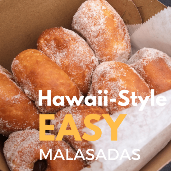 Hawaiian Style Malasada | 25+ Hawaiian Party Foods