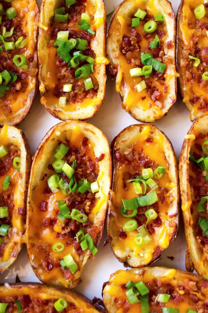 Loaded Potato Skins | 25+ Potato Skin Recipes