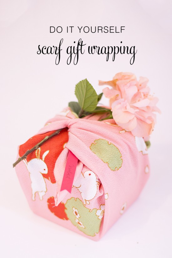 Scarf Gift Wrap | 25+ Creative Gift Wrap Ideas
