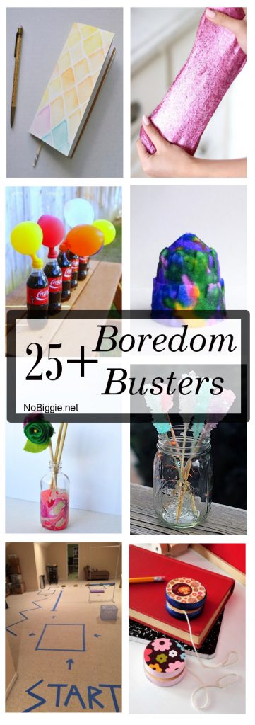 25+ Boredom Busters | NoBiggie