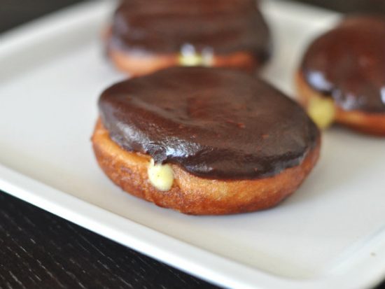 Boston Cream Donut | 25+ Donut Recipes