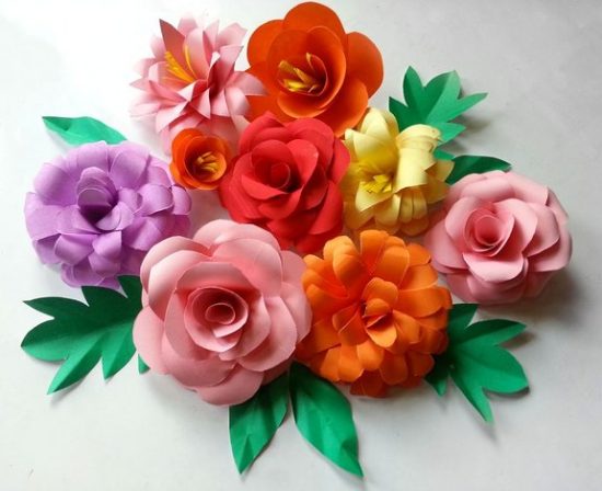 Paper Flower Bouquet | 25+ MORE Paper Flowers