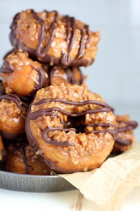 Samoa Donuts | 25+ Donut Recipes