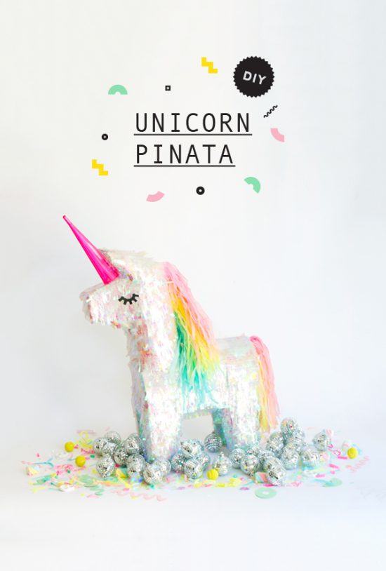 Unicorn Pinata | 25+ Unicorn Party Ideas