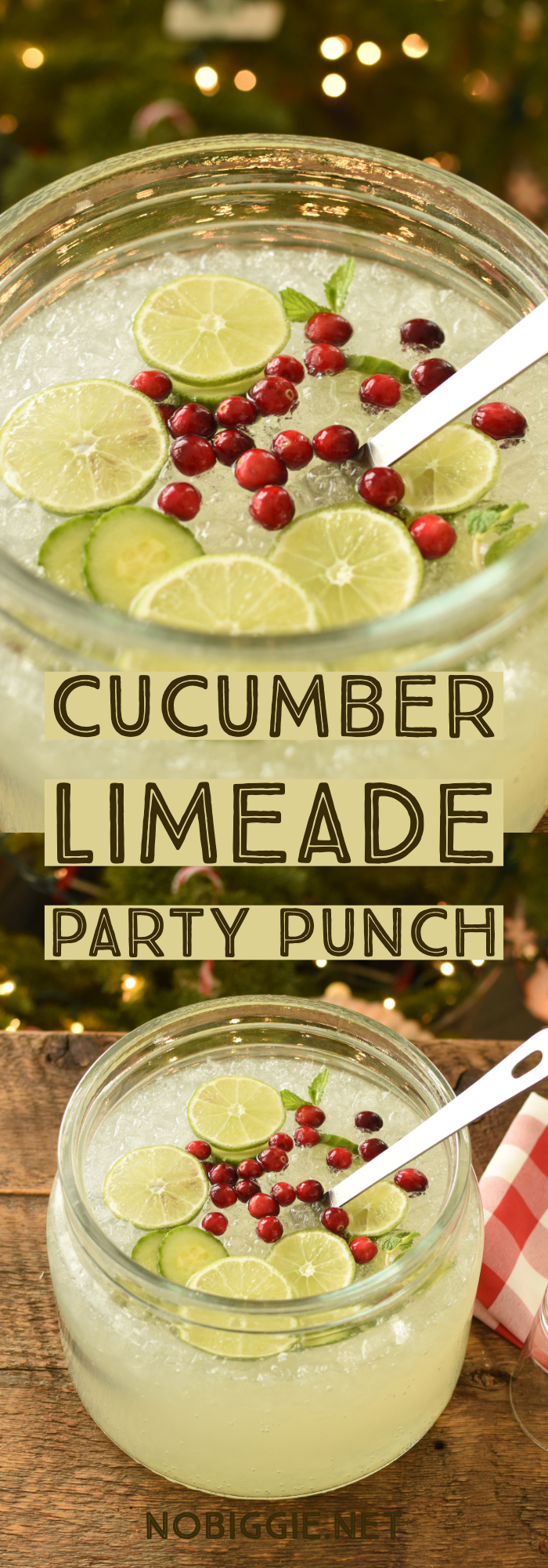 Cucumber Limeade Party Punch