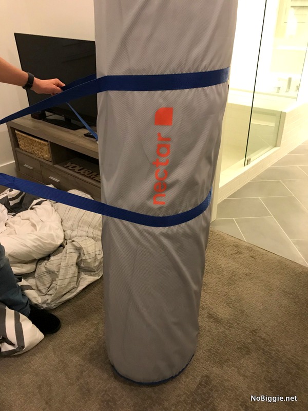 Nectar Mattress in a bag delivery
