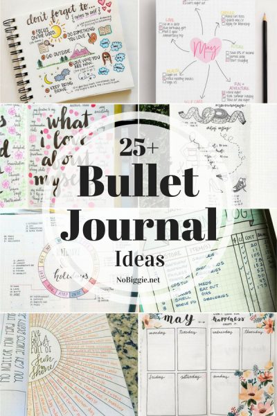 25+ Bullet Journal Ideas | NoBiggie.net