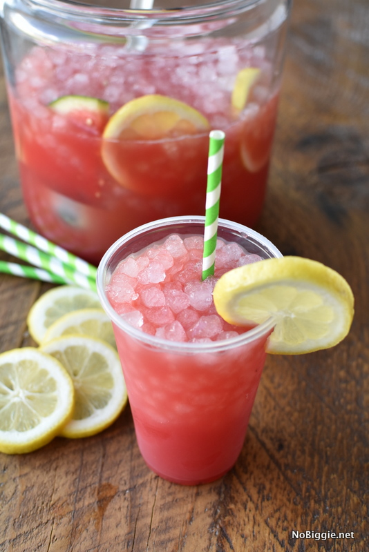 Sparkling Watermelon Lemonade | 25+ Lemonade Stand Ideas