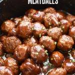 cranberry bbq crockpot meatballs