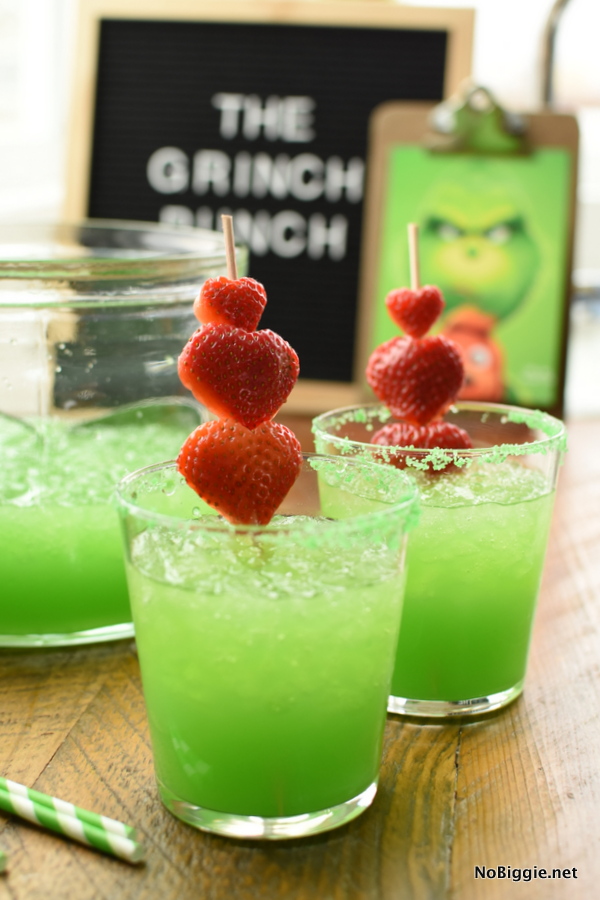 green grinch punch