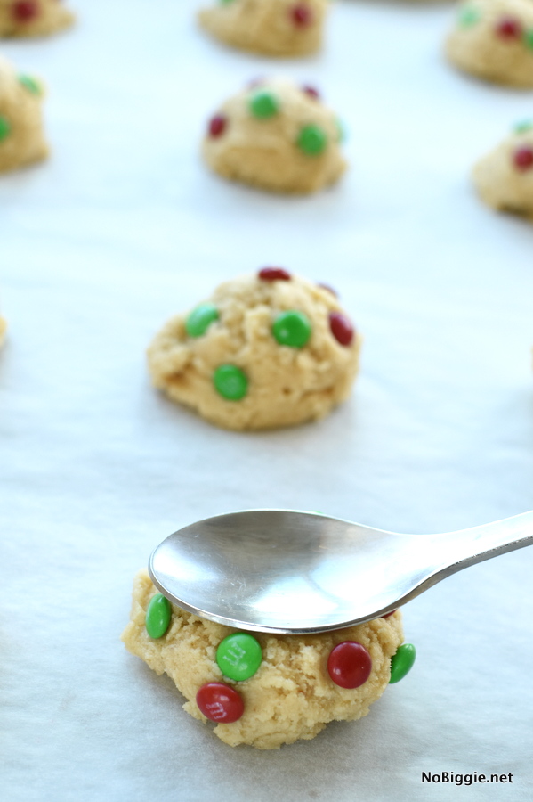 M and M Cookie dough