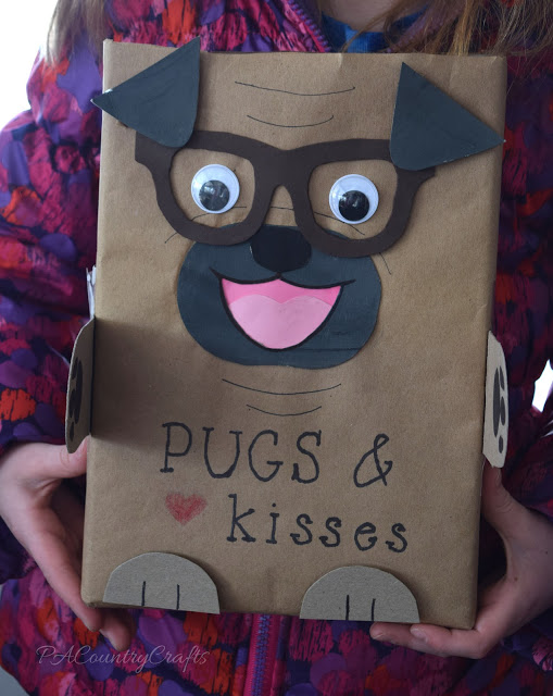 Pugs and Kisses Valentine Box