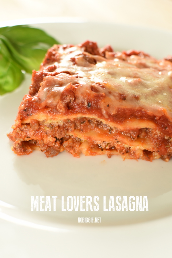 Loaded Meat Lovers Lasagna