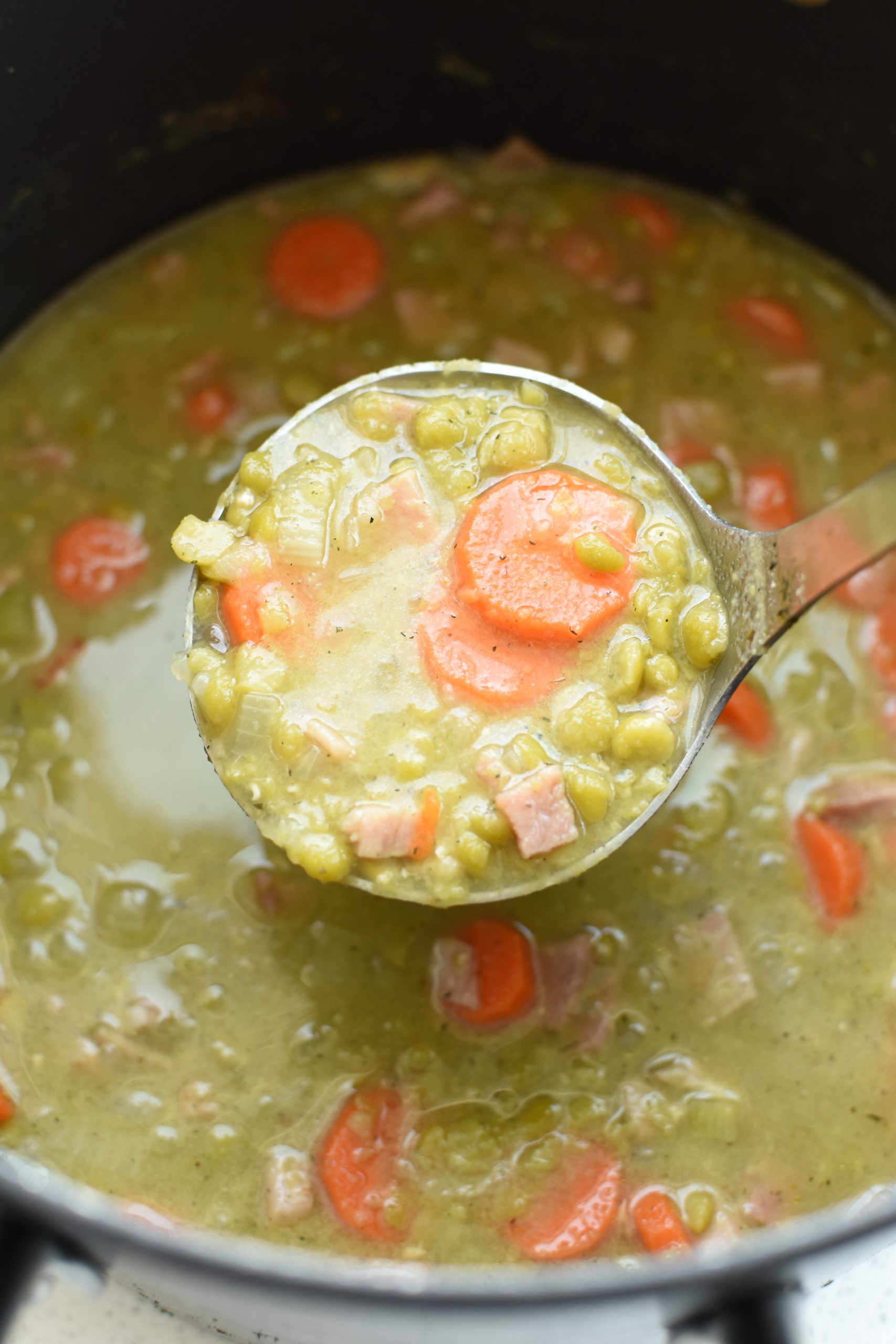 Classic Split Pea Soup with Ham NoBiggie