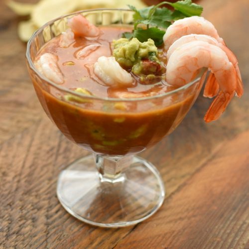 Mexican Style Shrimp Cocktail | NoBiggie
